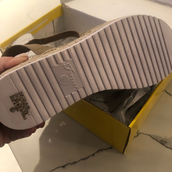 Forever sandals in sand color from Nordstrom - Picture 6 of 9